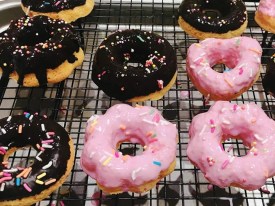 Molde silicona 6 donas flor decoradas